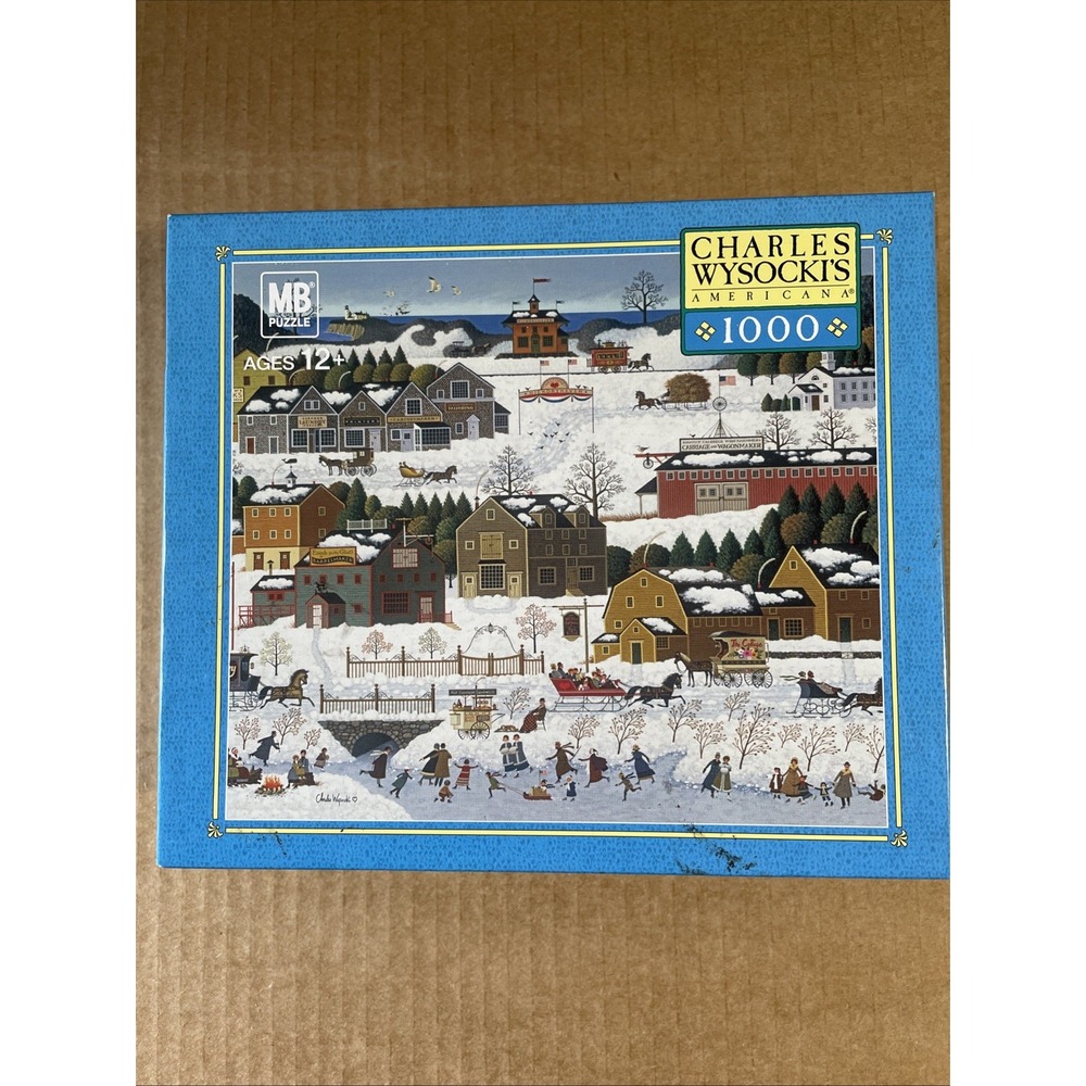 Charles Wysocki "Hickoryhaven Canal" 1000‎ Piece Puzzle 2005